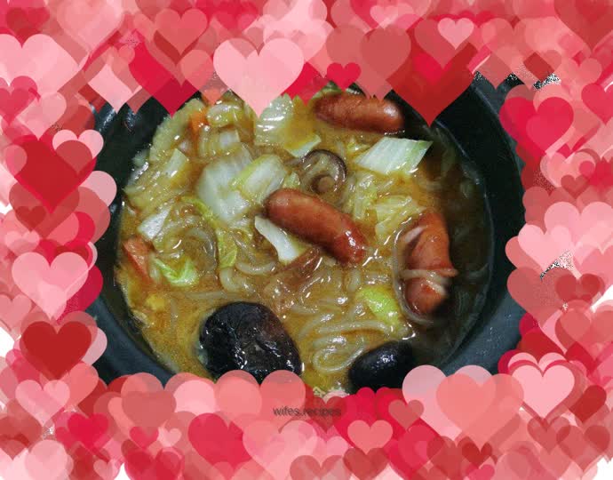 Shrimp oil and cabbage stew