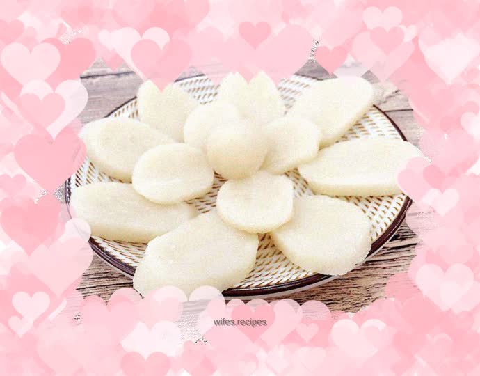 The simplest rice cake making
