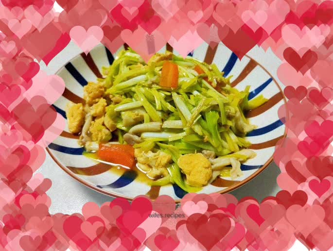 Garlic scrambled eggs