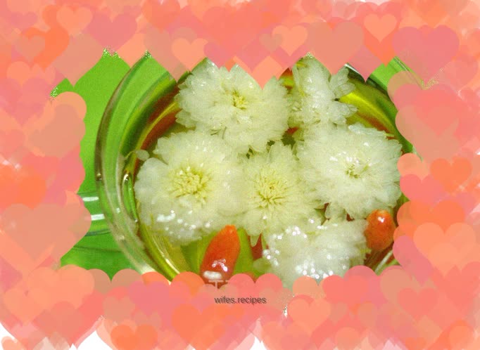 Chrysanthemum and wolfberry tea