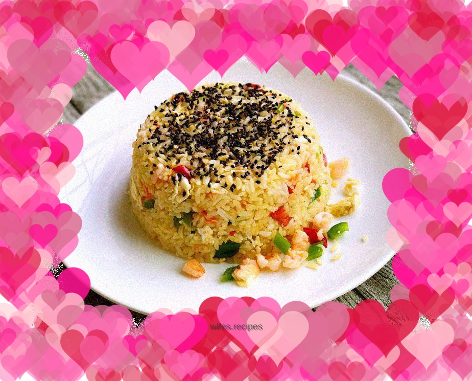 Gold and Silver Seafood Fried Rice