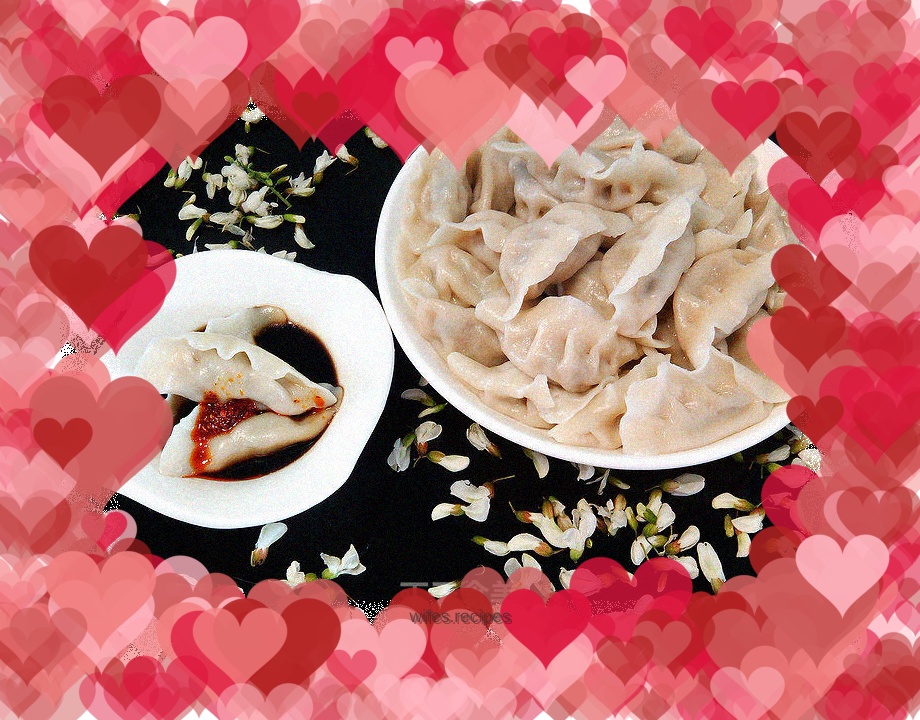 Sophora japonica dumplings