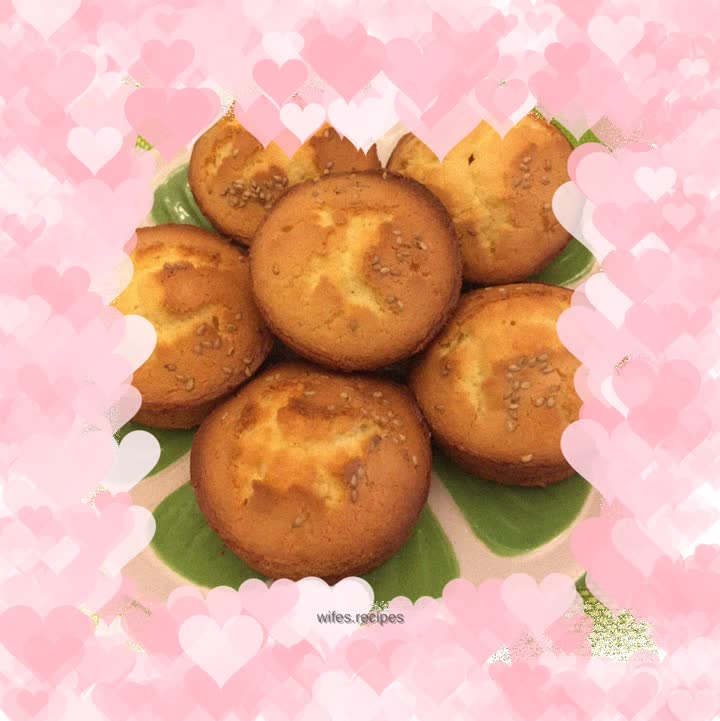 Crispy mini cakes