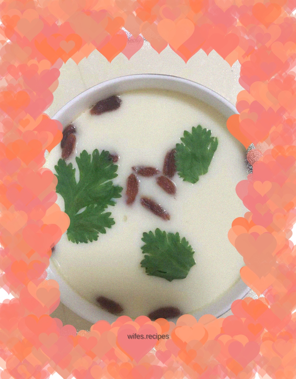 Wolfberry egg custard