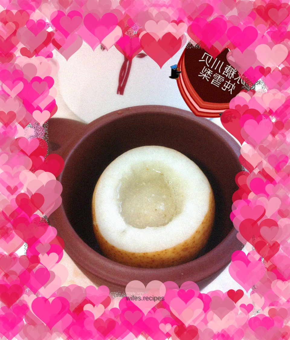 The best product for moisturizing the lungs and relieving coughs in autumn - Sichuan scallops and pear stewed in rock sugar