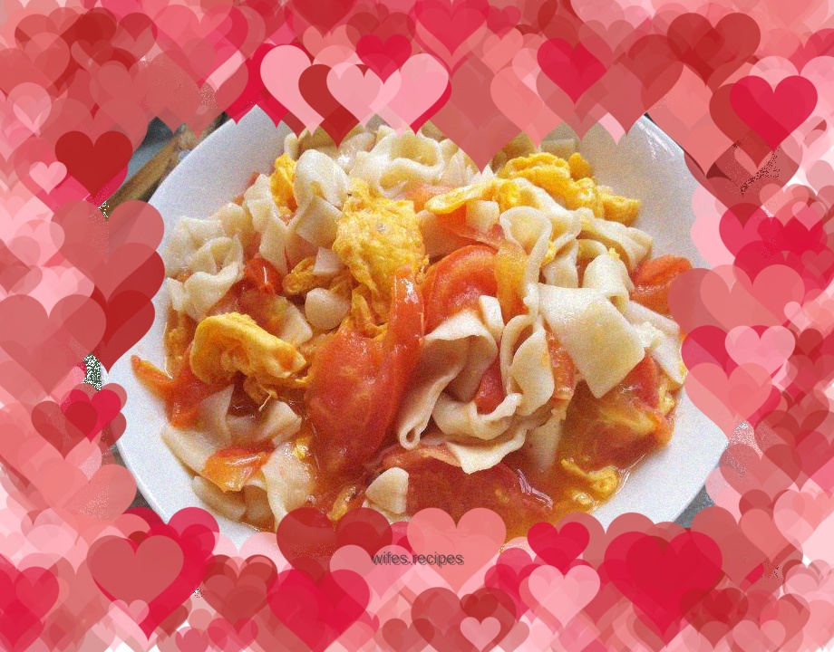 Tomato and egg noodles