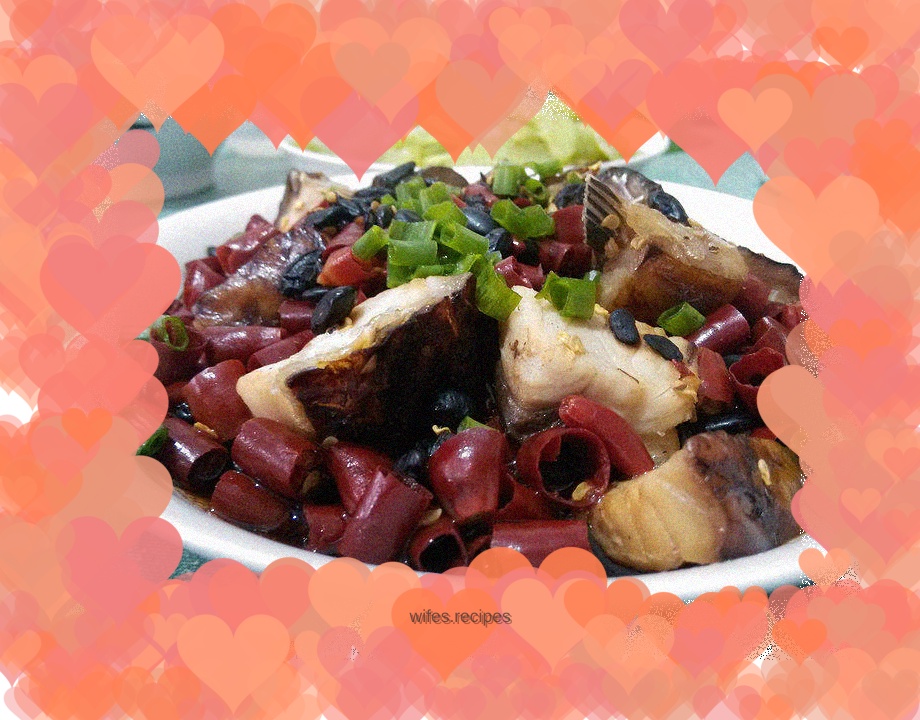 Steamed Fish with Spicy Black Bean