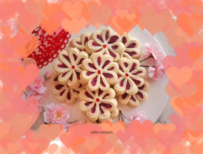 【Beijing】Purple Sweet Potato and Osmanthus Cake