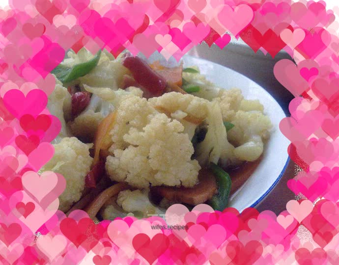 Vegetarian Stir-fried Cauliflower