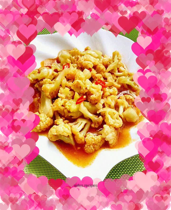 Cauliflower with Tomato Sauce