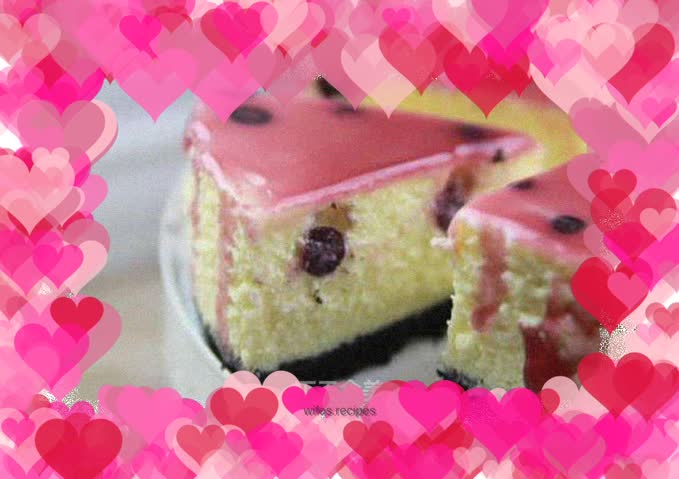 [Tomato Recipe] Blueberry Cheesecake - Delicious blueberry cheese is invincible