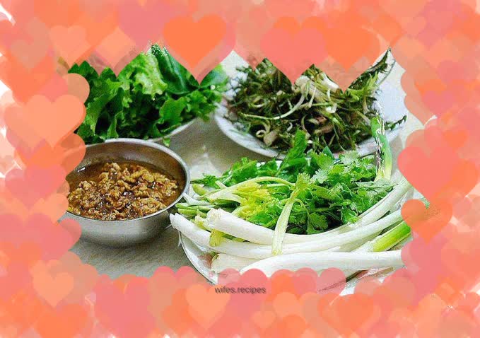 Dandelion with pickles