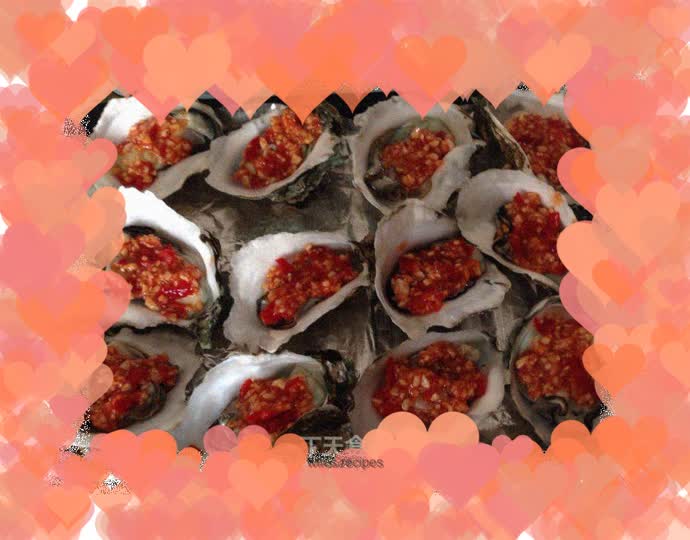 Grilled oysters