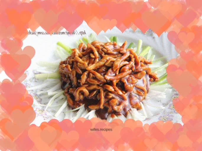 Shredded Pork with Beijing Sauce