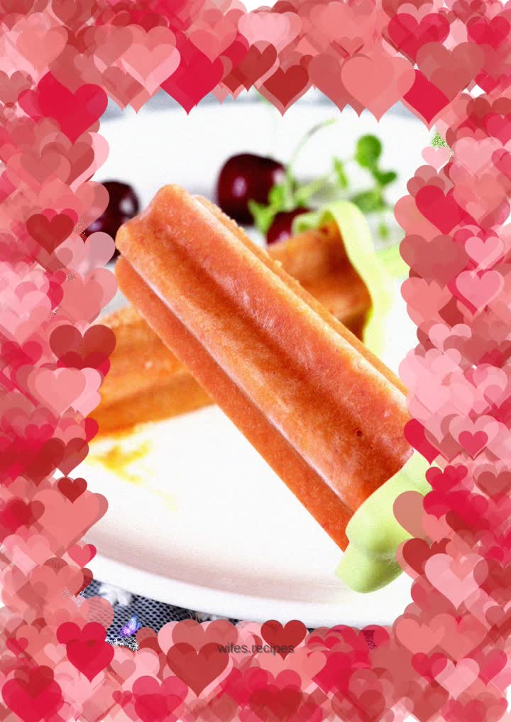 Cherry Mango Popsicle