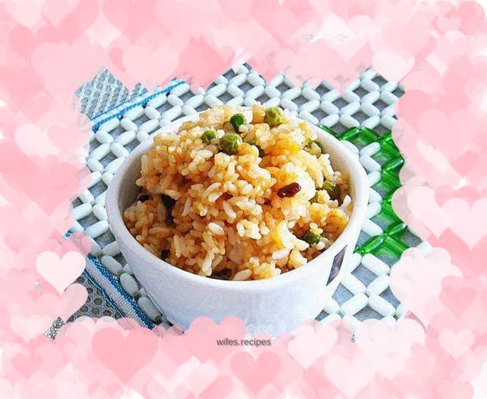 Fried rice with soybean paste