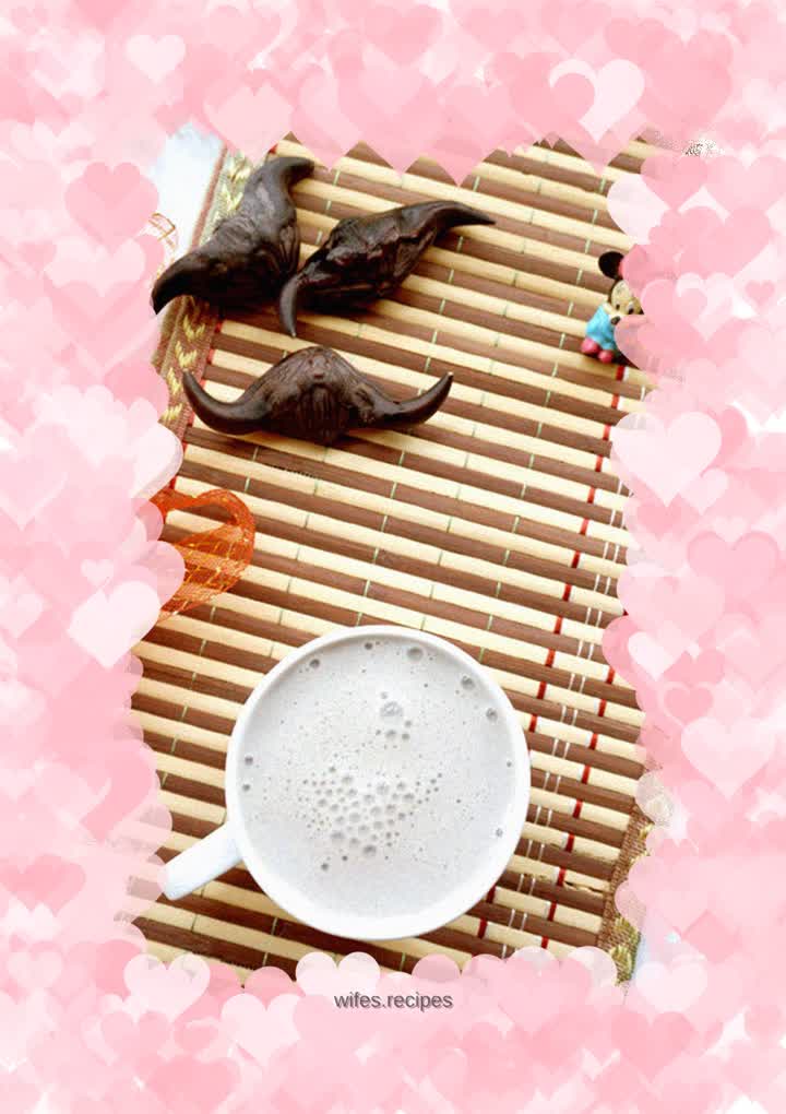 Nut and water chestnut rice cereal