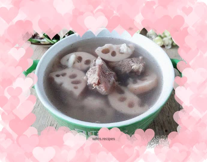 Lily Lotus Root Bone Soup