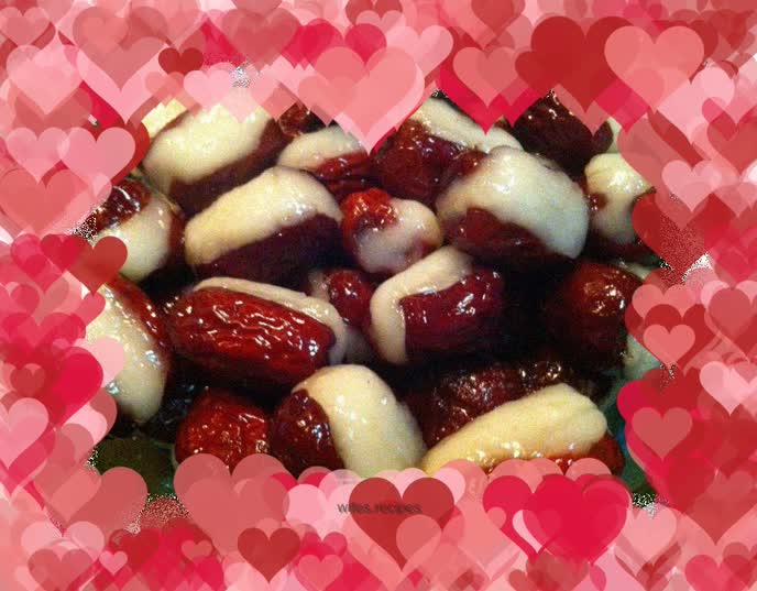 Glutinous rice and red dates (the heart is too soft)
