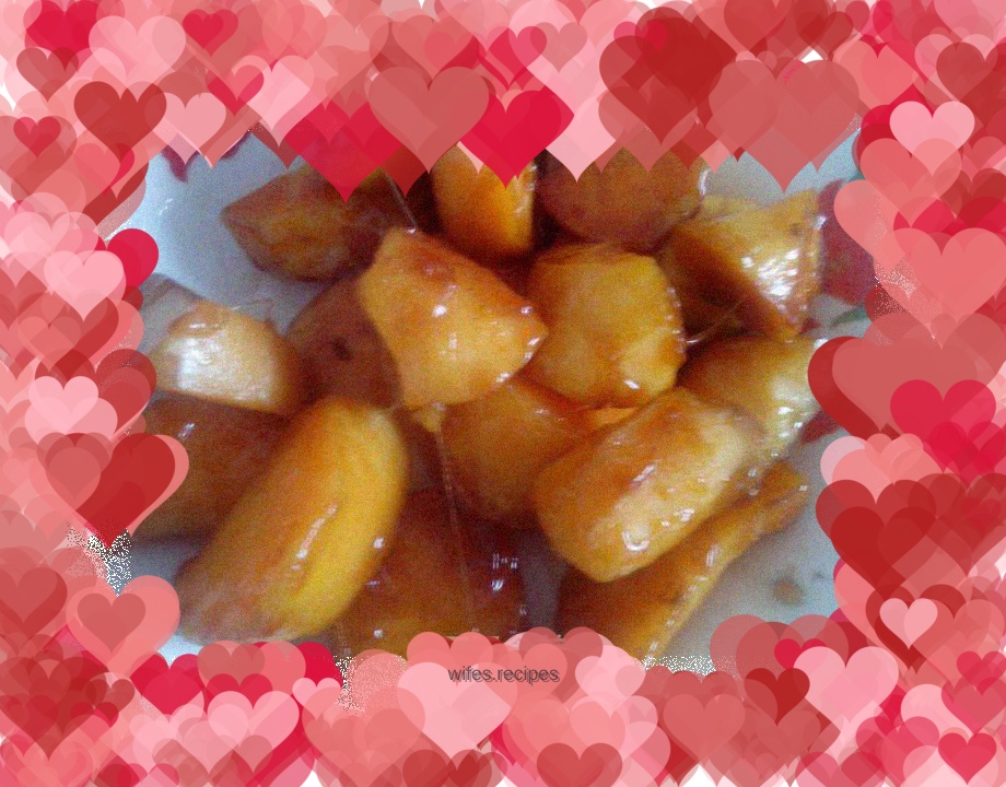 Shredded sweet potato