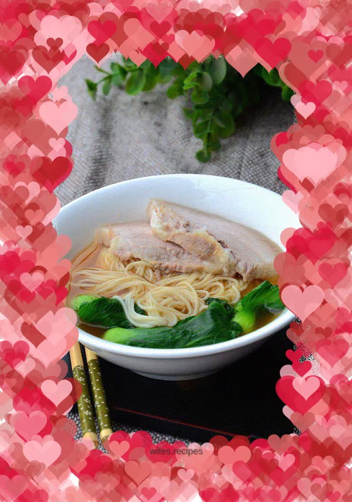 【Shanghai】Braised pork noodles