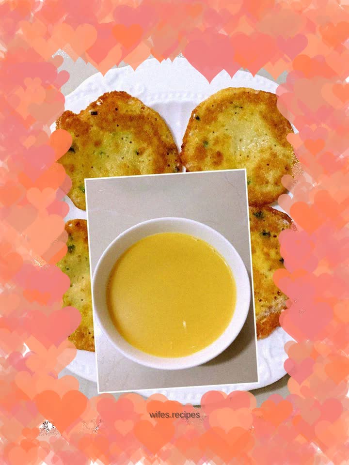 Wolfberry soy milk and bean dregs cake