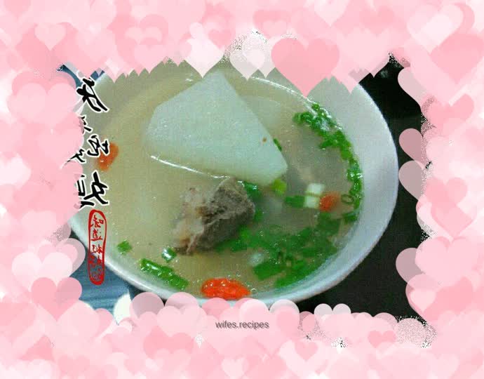 Dragon bone stewed yam