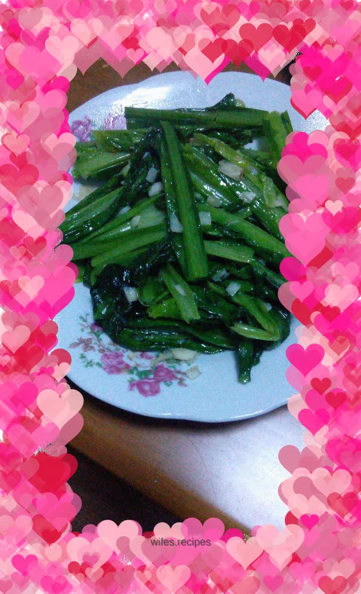 Garlic lettuce