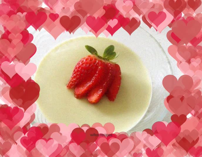 Green tea panna cotta-Green tea panna cotta