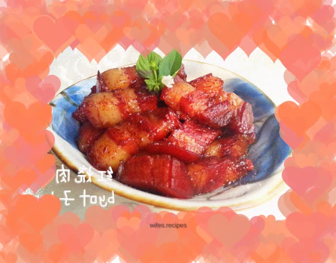 National Menu~Braised Pork