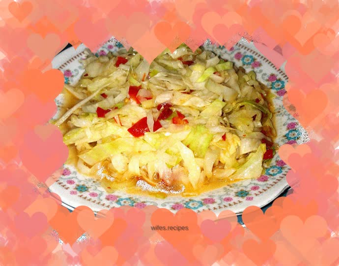 Hot and sour cabbage