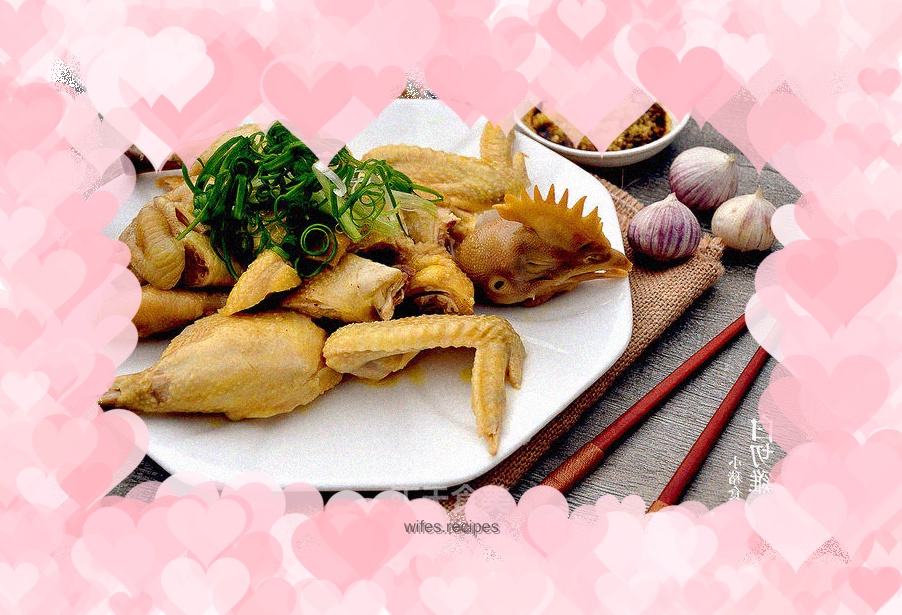 Fresh, sweet and delicious [white-cut chicken]