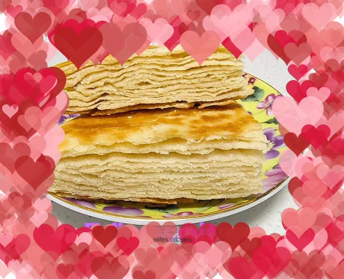 Thousand layer dough cake