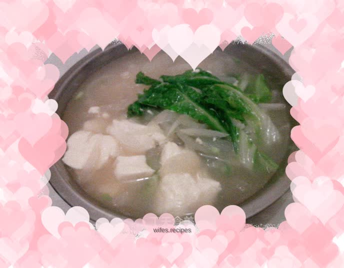 "One Green and Two White" - Nutrient Soup