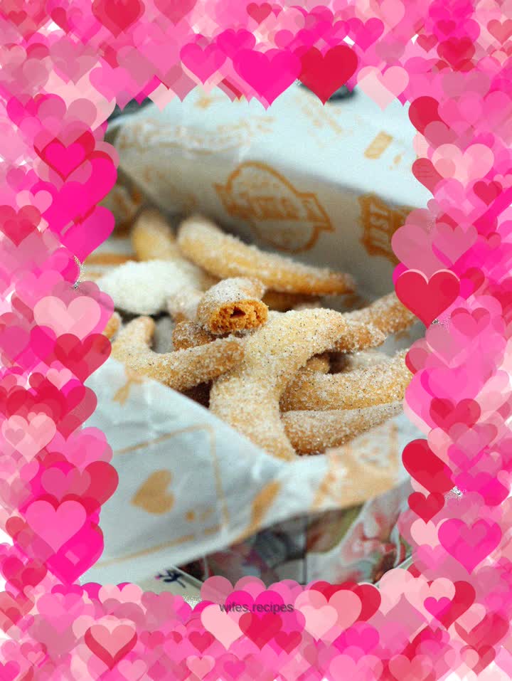 【Crescent Vanilla Shortbread】Sweet shortbread hidden in vanilla sugar