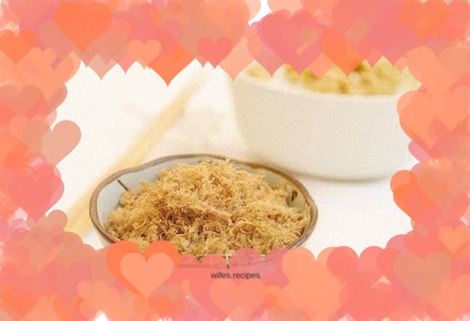 Baby food supplement - pork floss