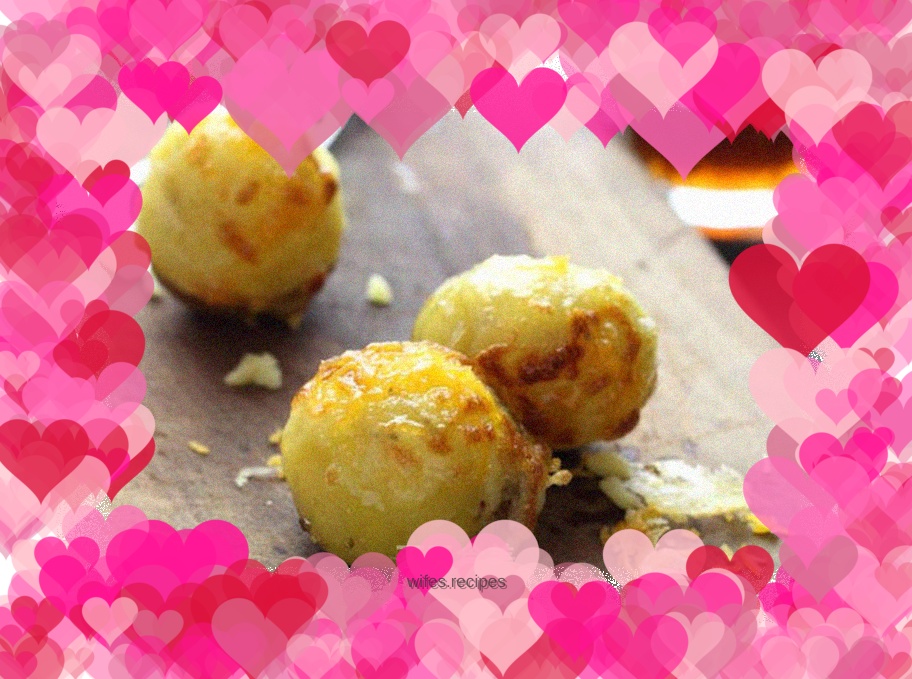 Garlic and milky sweet potatoes