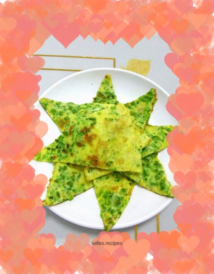 Bitter Melon Egg Pancake