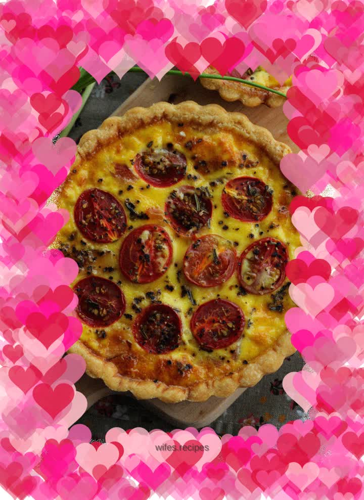 【Tomato Bacon Tart】