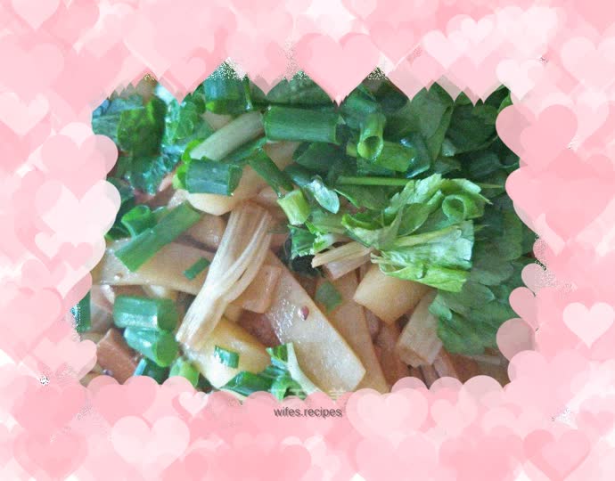 Stir-fried dried beans with potatoes