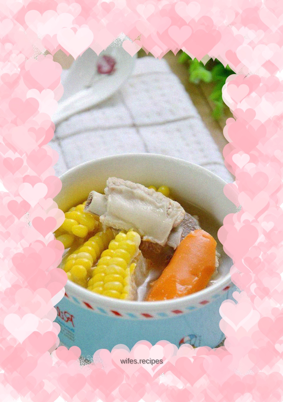 Sweet and delicious—Pork Ribs Corn Soup