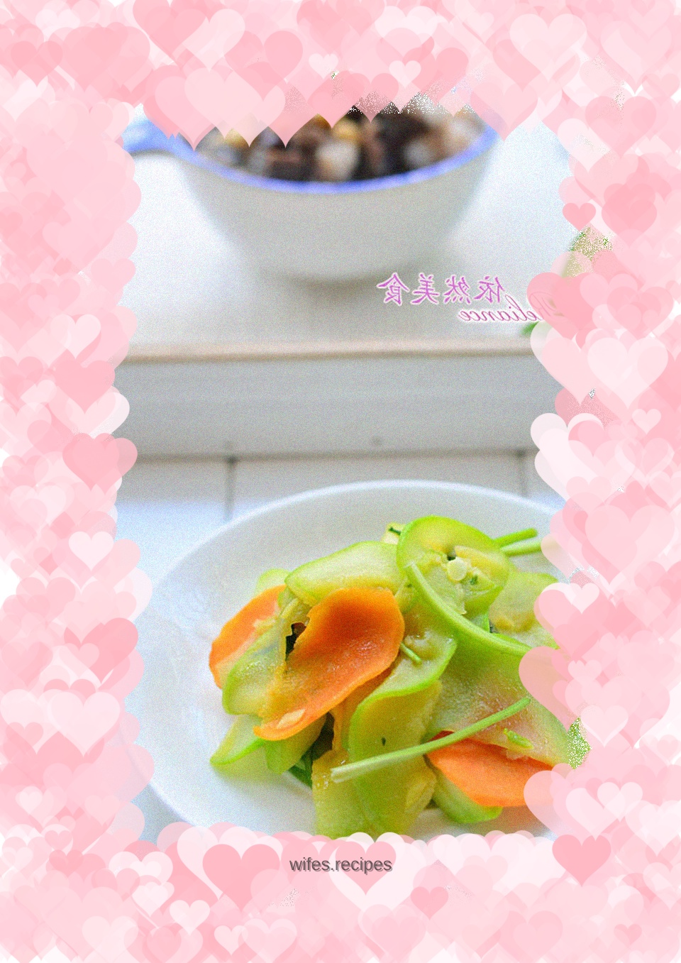 The delicious taste of vegetarian dishes - stir-fried long pumpkin