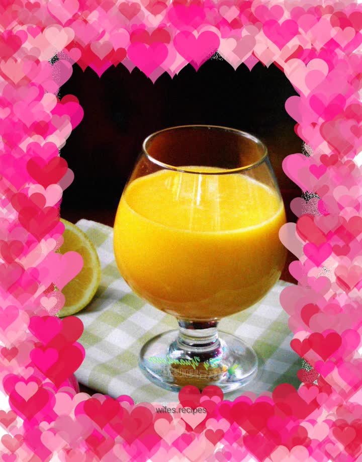 Mango Lemon Corn Juice