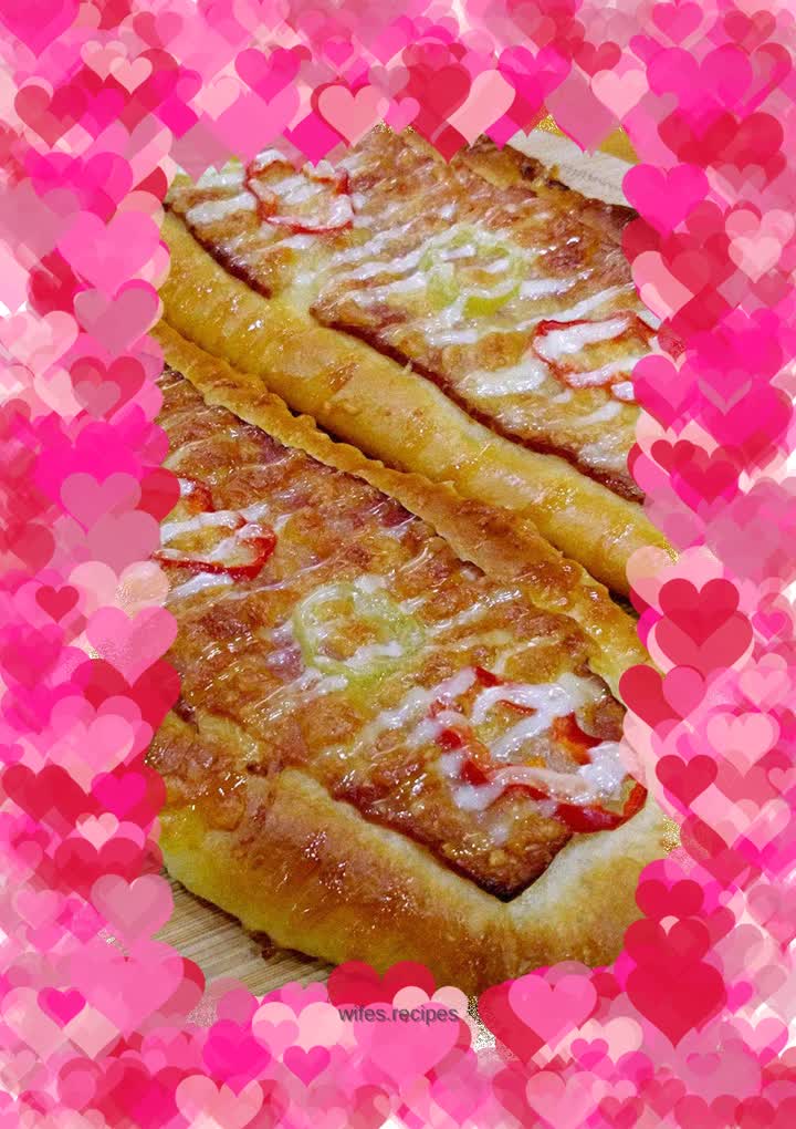Bacon cheese bread (6 pieces)