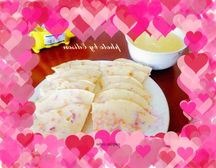 [Home-cooked staple food]---------Milk-flavored pancakes
