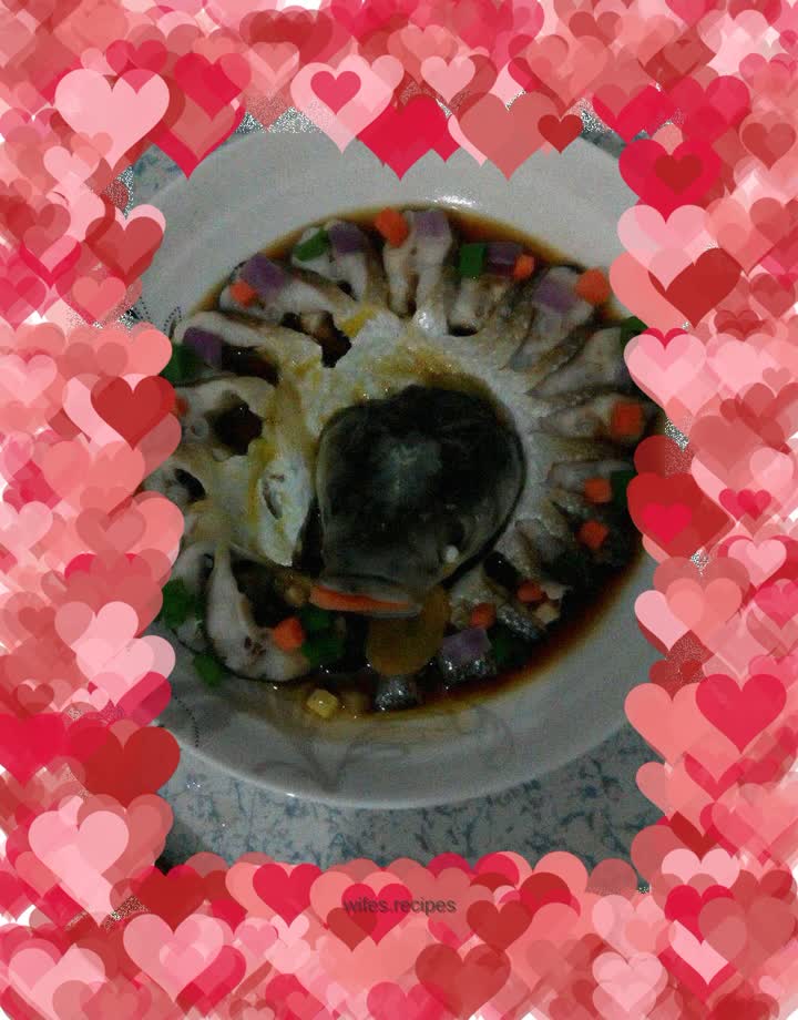 Fish in colorful clothes