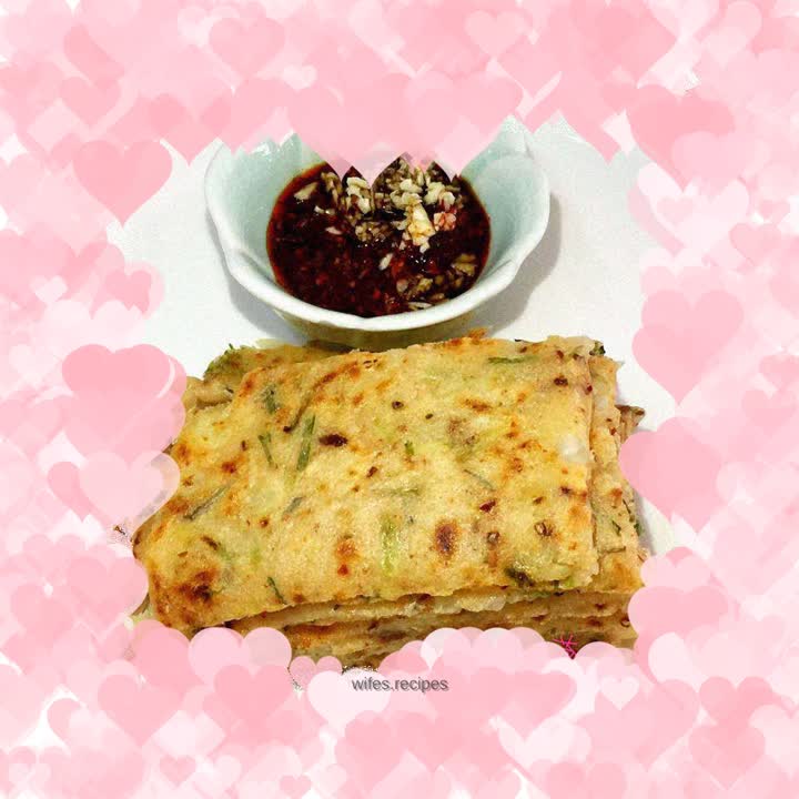 Small root garlic sauce pancake