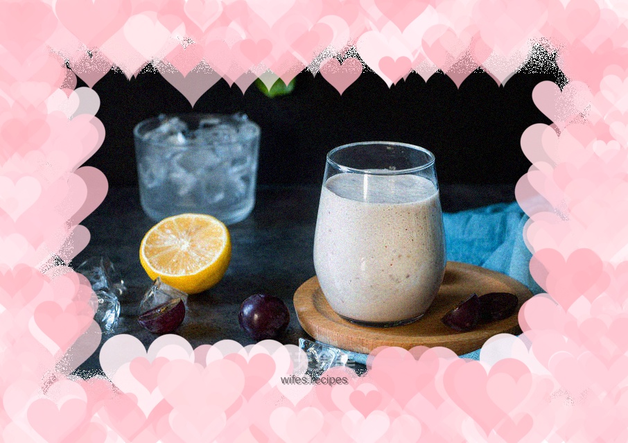 Sweet Grape Banana Milkshake