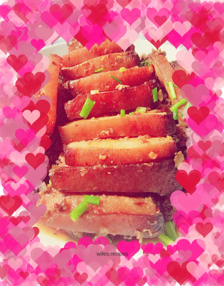 Braised pork with pickled vegetables