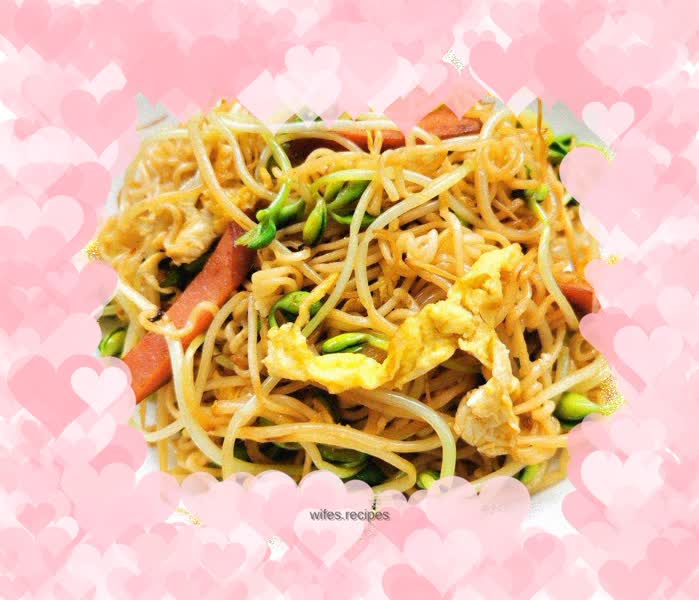 Fried instant noodles